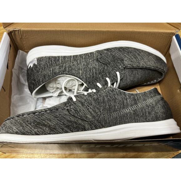 Women’s Bowling Shoes Size 9.5 NIB Brunswick Karma Grey - Picture 2 of 5